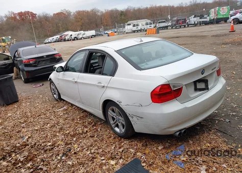 2008 BMW 328I из США, поврежденный, VIN WBAVA33538KX86580